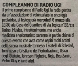 Compleanno Radio UGI